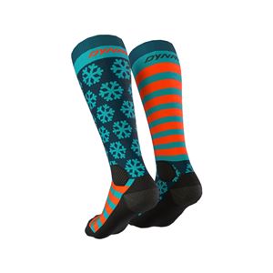 Dynafit FT Graphic Socks ponožky storm blue 35-38