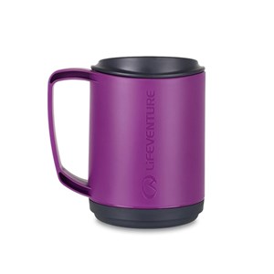 Lifeventure Ellipse Insulated Mug termohrnek purple  