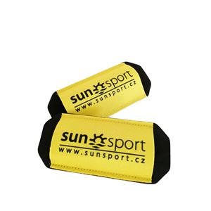 Pásky na běžecké lyže násuvné Sun Sport  Yellow  