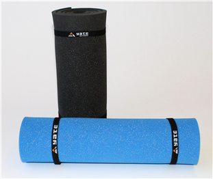 Pěnová karimatka YATE Eva Comfort 1,4 černá + gumičky