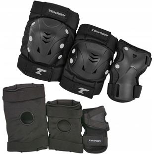 Tempish TAKY sada chráničů kolen, loktů a zápěstí Black, vel.: S