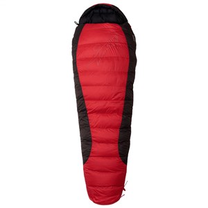 Warmpeace Viking 900 180cm péřový spací pytel red/grey/black Levý zip