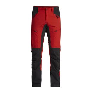 Lundhags Makke Ms Pant pánské kalhoty, vel. M, barva: Lively Red/Charcoal