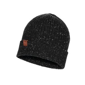 Buff Knitted Hat pletená čepice Kort Black  