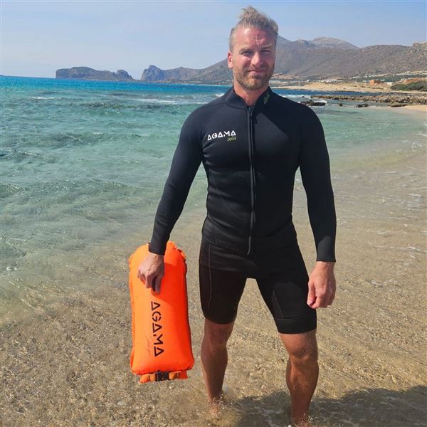 Agama SWIM PRO 28 L plavecká bójka a suchý vak