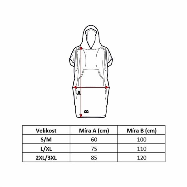 Agama Cotton Premium pončo
