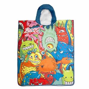 Zoggs SQUARE CLOAK TOWEL dětské pončo