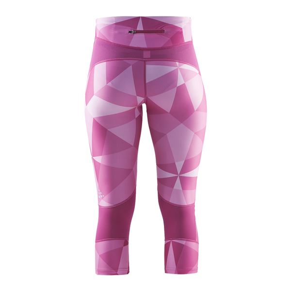 CRAFT Devotion Capri dámské elastické kalhoty