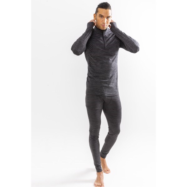 Craft Fuseknit Comfort Zip pánské funkční triko