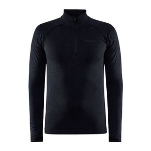 Pánské funkční triko CRAFT Core Dry Active Comfort Zip černé Velikost: L