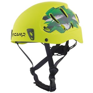 Camp Armour horolezecká helma lime/green 54-62cm