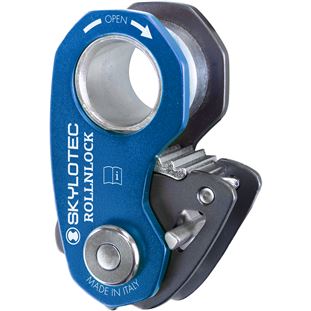 Skylotec RollNLock kladka s blokantem, modrá