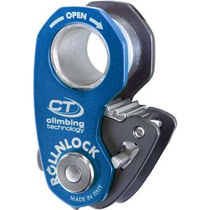Climbing Technology RollNLock kladka s blokantem Blue  