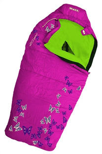 Levně BOLL PATROL LITE, varianta: Levý zip dětský spacák fuchsia/lime levý zip - MOŽNOST PRODLOUŽENÍ