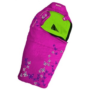 BOLL Patrol Lite dětský spacák fuchsia/lime Pravý zip