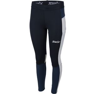 Swix Motion Premium Lady běžecké kalhoty dark navy/lake blue M