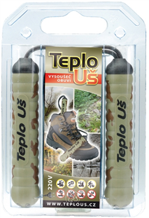 Levně Teplo Uš vysoušeč obuvi 230V