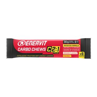 Enervit Carbo Chews C2:1 34 g - pomeranč