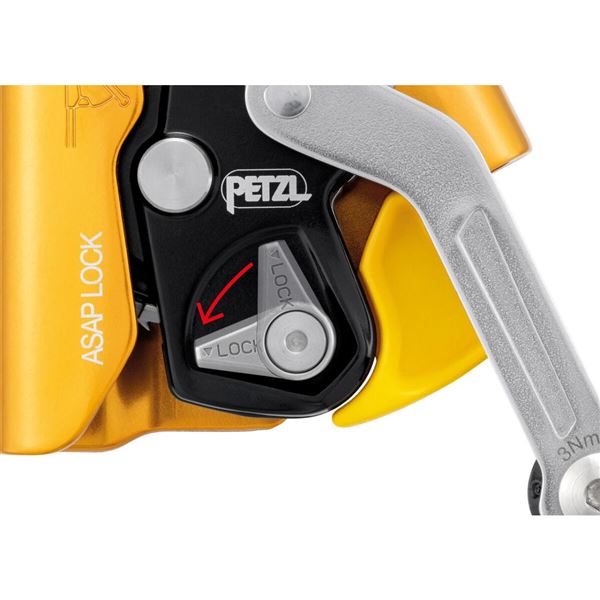 Petzl ASAP LOCK pohyblivý zachycovač pádu