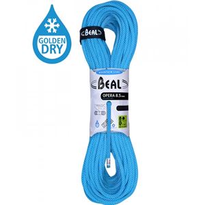 Beal Opera Unicore 8,5mm  Golden Dry horolezecké lano blue 200m