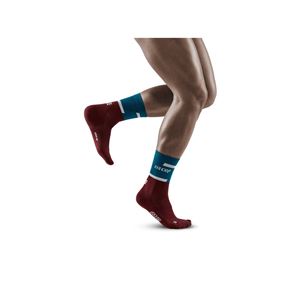 CEP běžecké ponožky 4.0 pánské Petrol/DarkRed 42-45