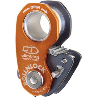 Climbing Technology RollNLock kladka s blokantem,oranžoá