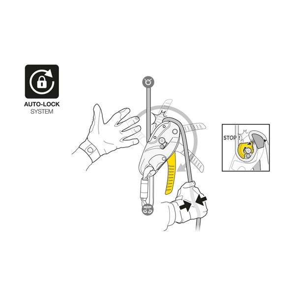 RIG REPAIRABLE slaňovací brzda