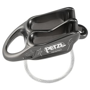 Petzl Reverso - jistítko šedá  