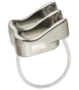 Petzl Verso brzda titanová