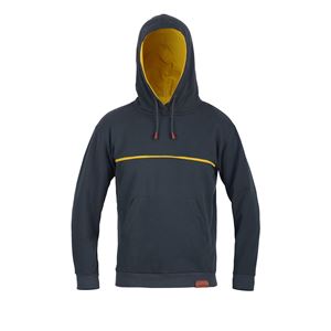 Direct Alpine Hoodie pánská mikina grey/caramel L