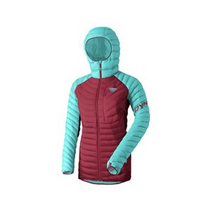 Dynafit Radical Down Hooded Jacket dámská bunda Marine Blue / Red L