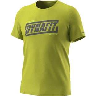 Levně Dynafit Graphic CO M S/S Tee, barva: golden lime TABLOID