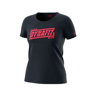 Dynafit Graphic CO W S/S Tee,blueberry Tabloid , vel.L