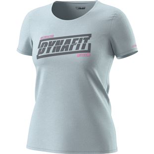 Dynafit Graphic CO W S/S Tee, cloud blue TABLOID,  vel.M