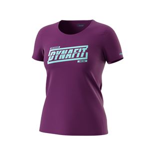 Dynafit Graphic CO W S/S Tee; barva:royal purple; vel. L