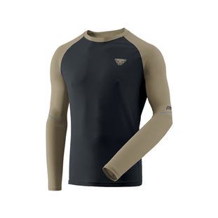 Dynafit Alpine Pro L/S Tee, Blueberry rock khaki, vel. M