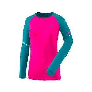 Dynafit Alpine Pro L/S Tee W dámské funkční triko Ocean Pink Glo XL