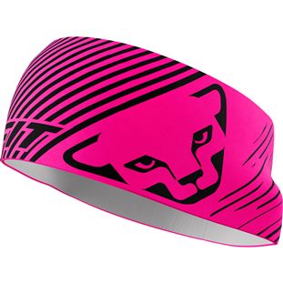 Dynafit Graphic Performance Headband, Pink Glo