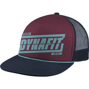 Dynafit Graphic Trucker Cap, burgundy TABLOID