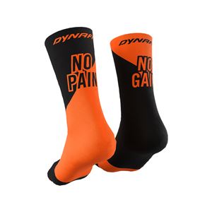 Dynafit No Pain No Gain socks ponožky Shocking orange 35-38