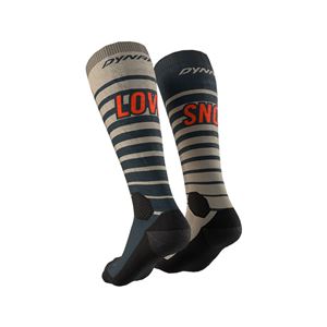 Dynafit FT Graphic Socks ponožky rock khaki 35-38