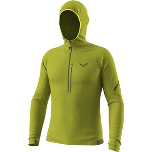 Dynafit TRAVERSE THERMAL 1/2 ZIP M pánská mikina, golden lime, vel. M