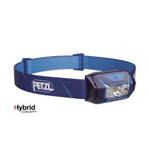 Petzl Tikka 2025 čelovka s červeným světlem modrá  