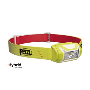 Petzl Tikka 2025 čelovka s červeným světlem žlutá  