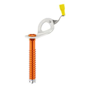 Levně Petzl LASER SPEED LIGHT 13 cm ledovcová skoba s plaketou