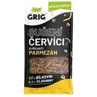 Grig Sušení červíci 13g, parmazán