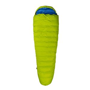  Kwak Kuňka 200cm (zip do tvaru J) péřový spací pytel zelená/černá Levý zip