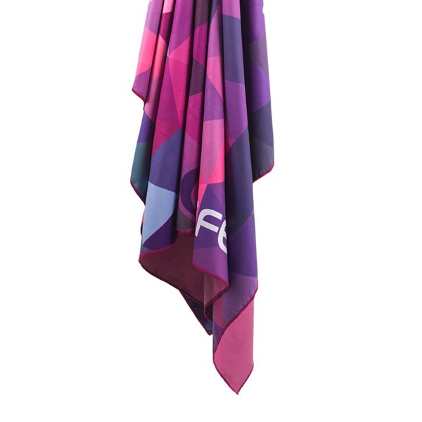 Lifeventure Soft Fibre Trek Towel pink triangles ručník