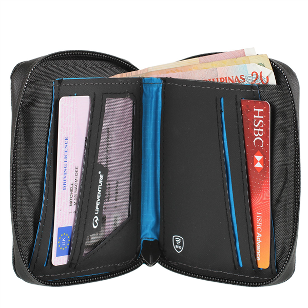 Lifeventure RFiD Bi-Fold Wallet peněženka