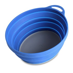 Lifeventure Silicone Ellipse Flexi Bowl skládací miska  Blue  